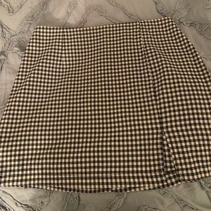 Wild Fable Checkered Skirt